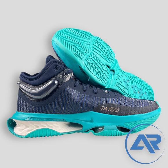 Nike Air Zoom GT Jump 2 Dusty Cactus Obsidian Blue Men's Size 10 DJ9431-401 - Picture 5 of 7